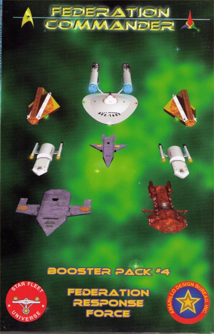 Federation Commander Booster Pack #4 - Federation Response Force by Amarillo Design Bureau, Inc.